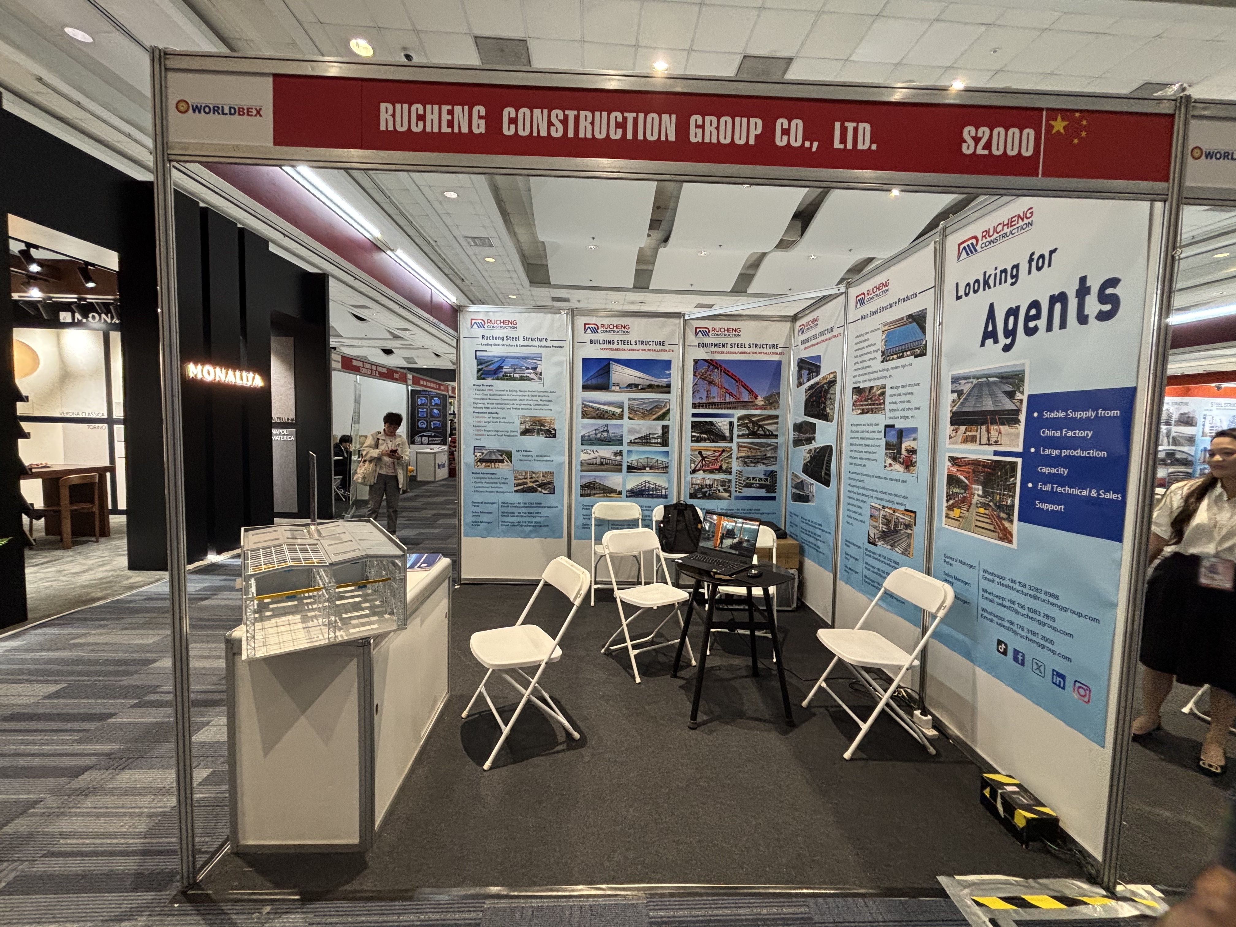 Powersteel Shines on Day 2 of Philippines Expo with Surge of Client Engagements