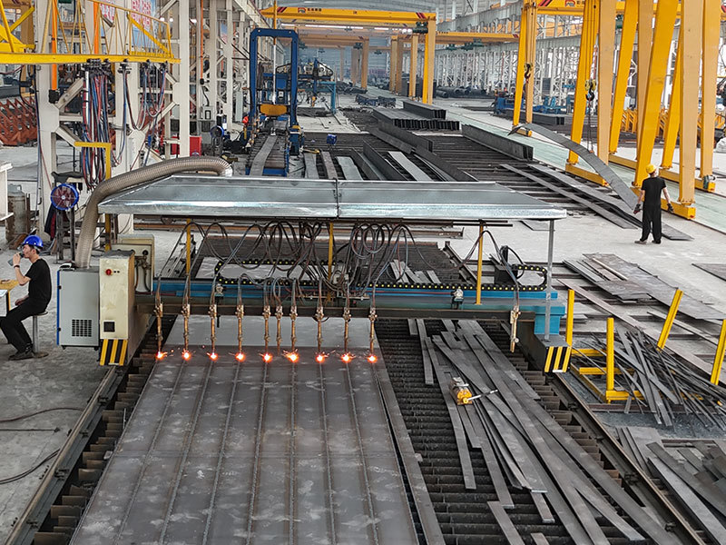 Sk-40 Cnc Straight Strip Flame Cutting Machine