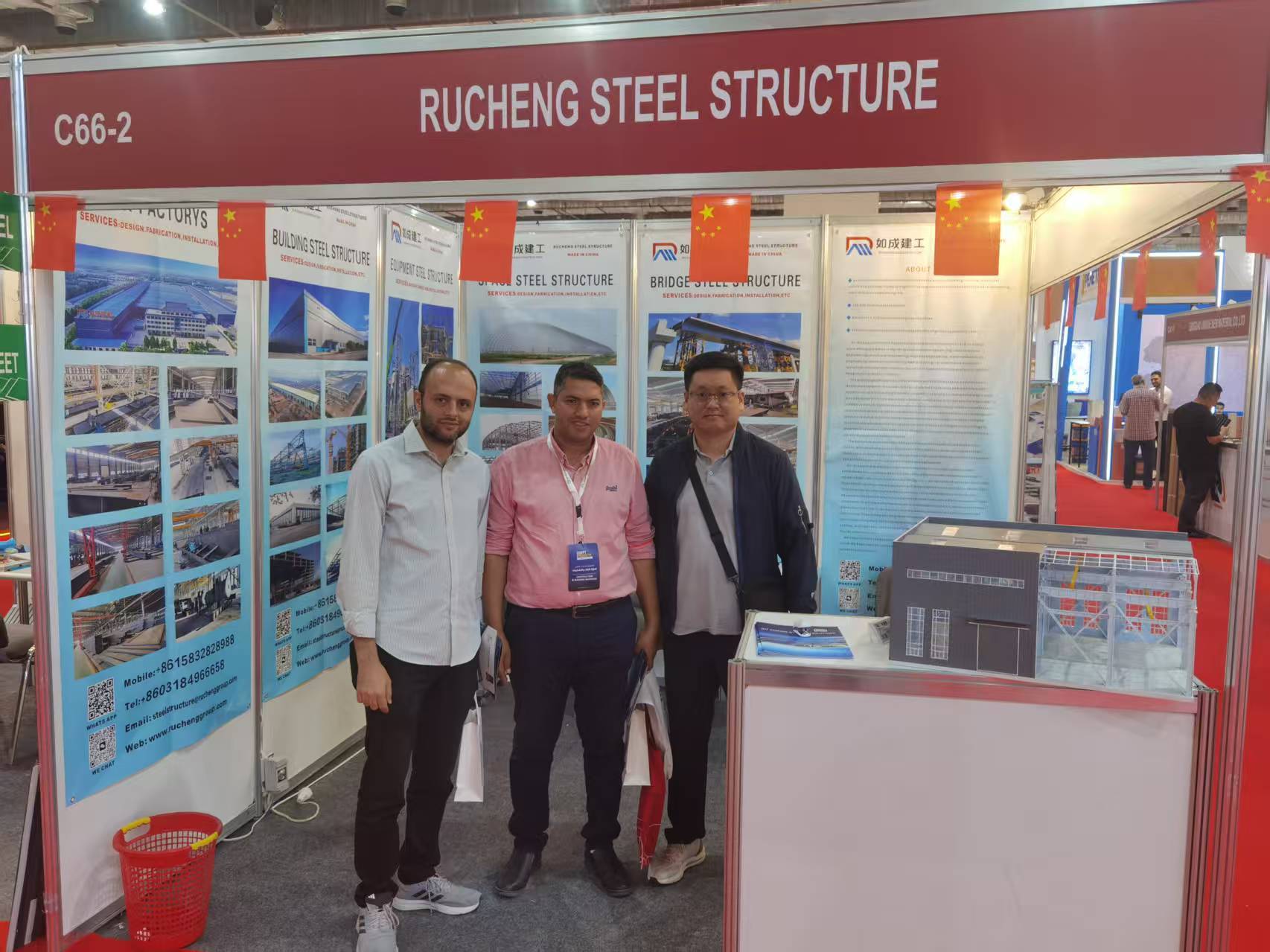 Rucheng Group Showcases Steel Expertise at Cairo Building Expo