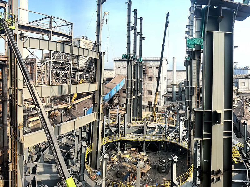 Steel Plant Sintering System Upgrade Steel Structure Project