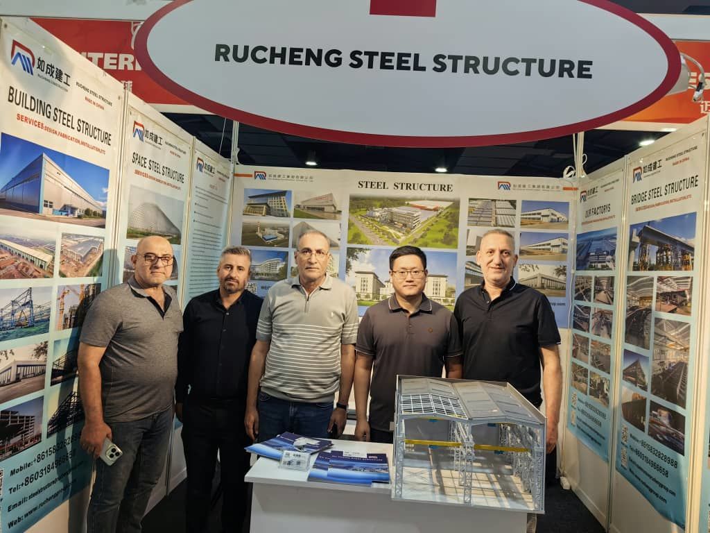 Rucheng Group Joins Iraq Building Expo 2025, Exploring New Opportunities in Steel Structures