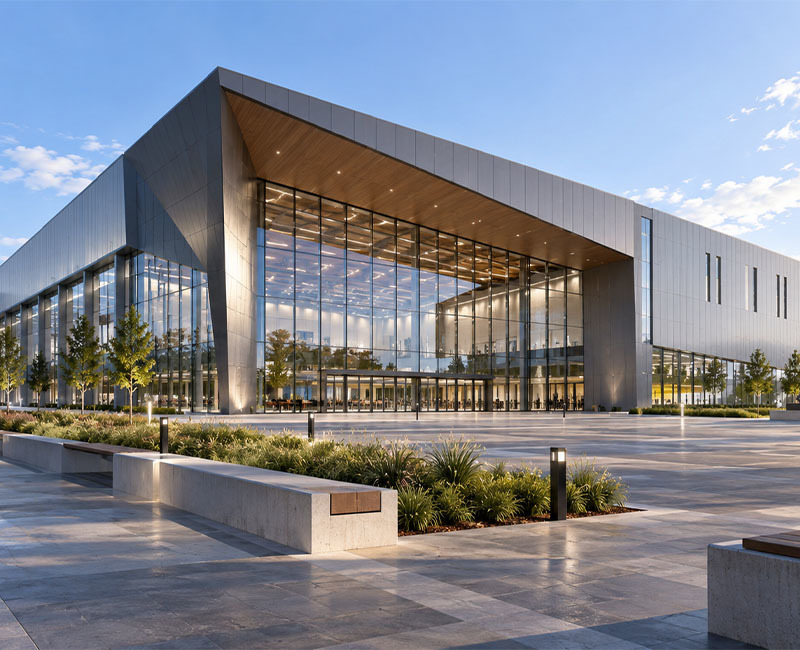 Custom Steel Sports Center & Sports Hall