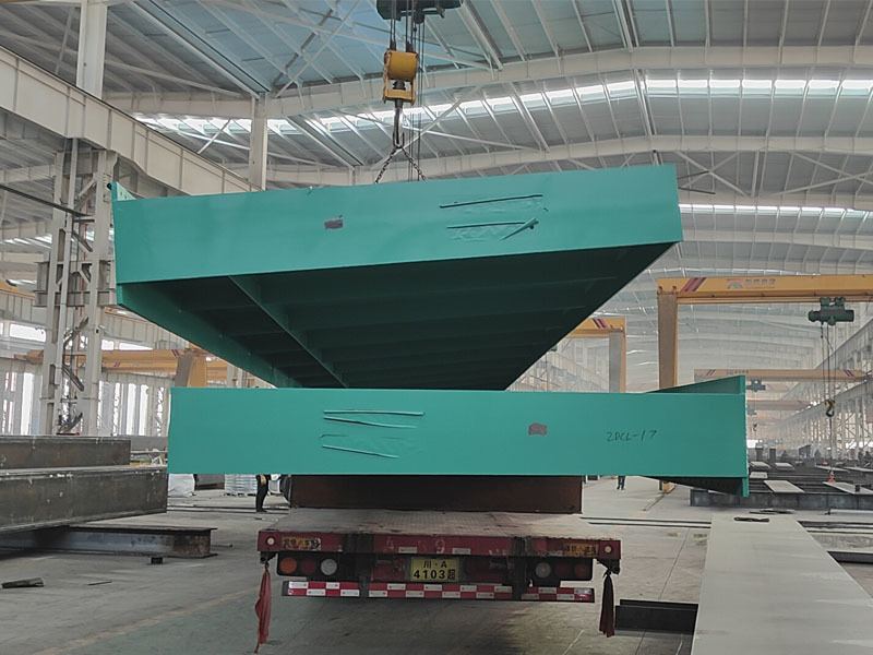 Steel Crane Girders Prepared for Aosen Steel Mill Project