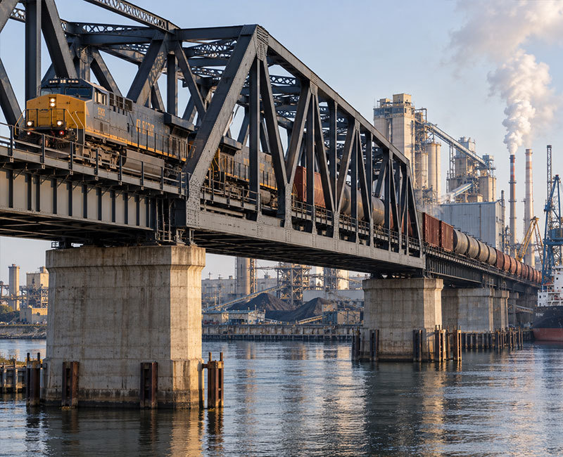 Custom Railway Steel Bridge