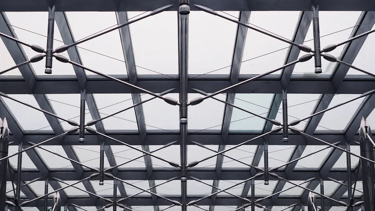 What is steel building construction and how does it work