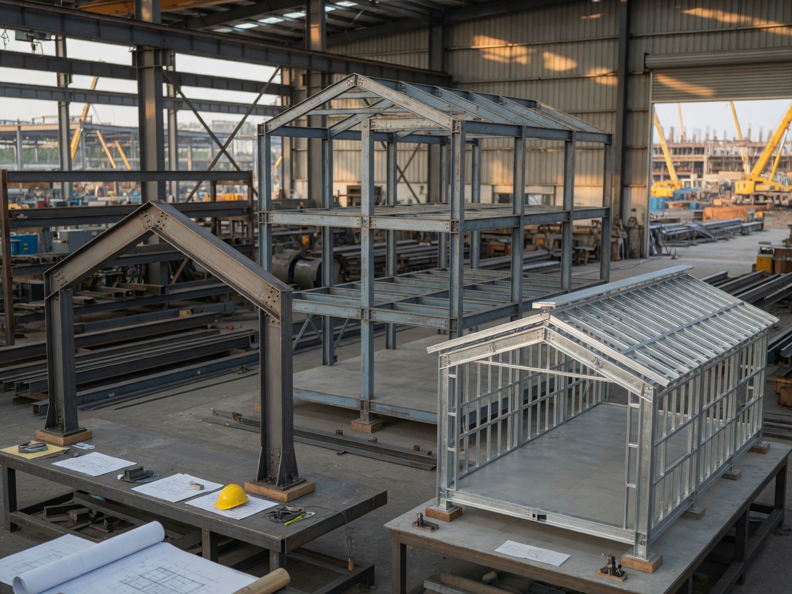 Construction in steel: a practical guide to methods, materials, and project planning