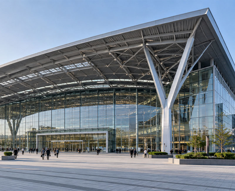 Custom Commercial & Public Steel Structure Buildings