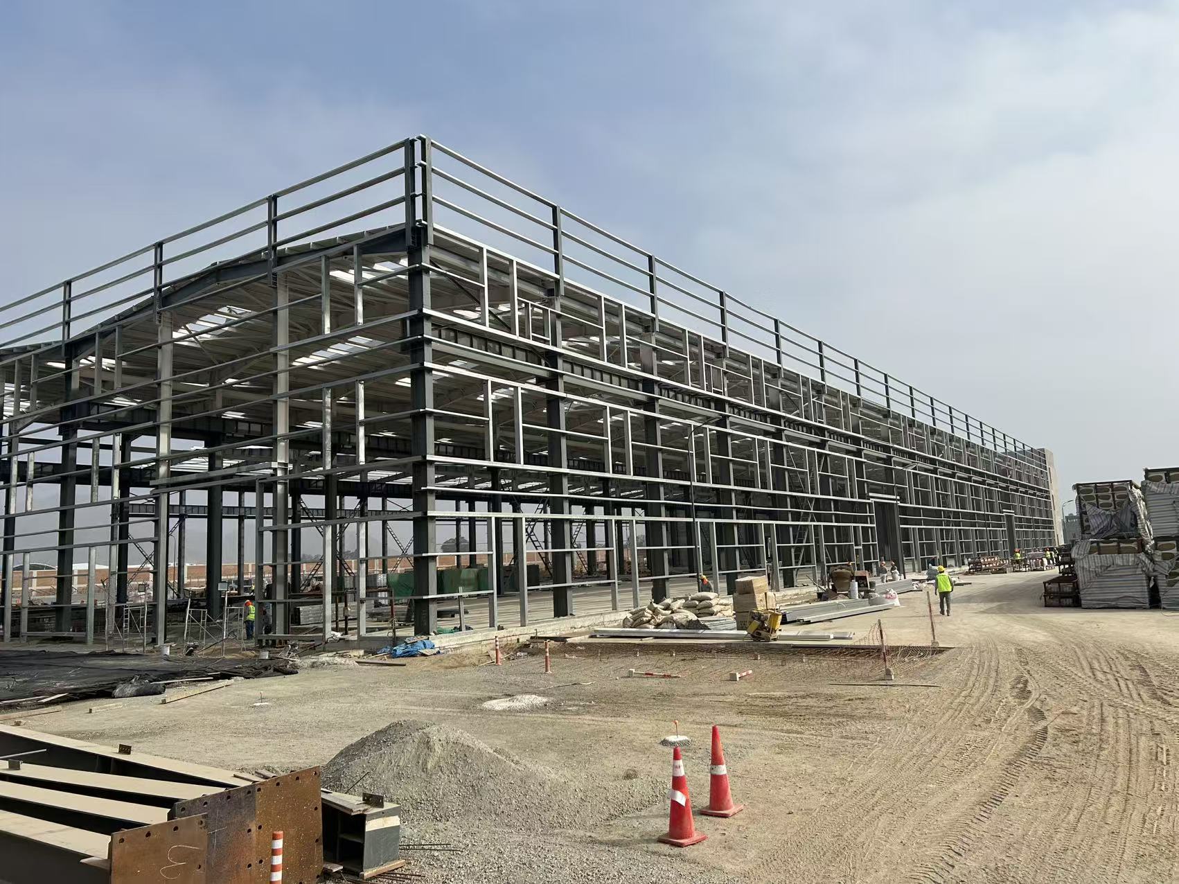 Setting Sail Overseas to Build Excellence | Rucheng Steel Structure Constructs the Nep Mining Machinery Plant Project in Peru