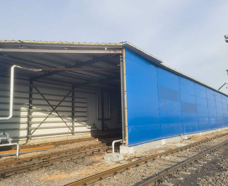 Railway Transportation Supporting Facility Steel Structure Project