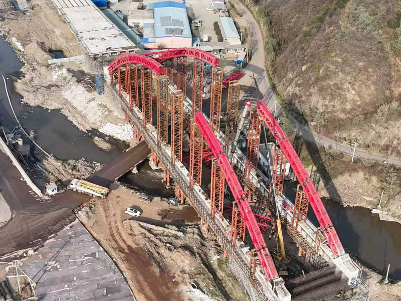 Showcasing Expertise: Delivering a Landmark Arch Bridge for Hebei Infrastructure Project