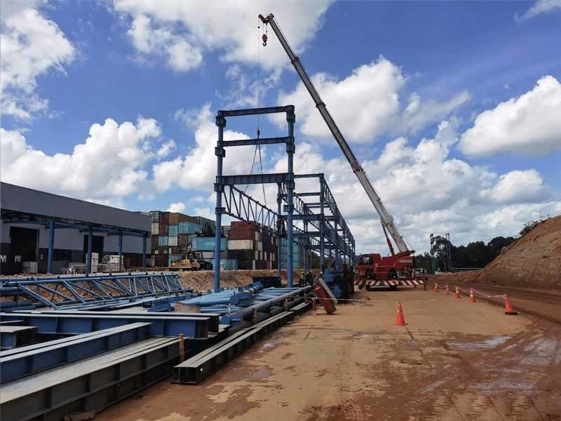 Overseas Steel Structure Supply Project for Industrial Infrastructure