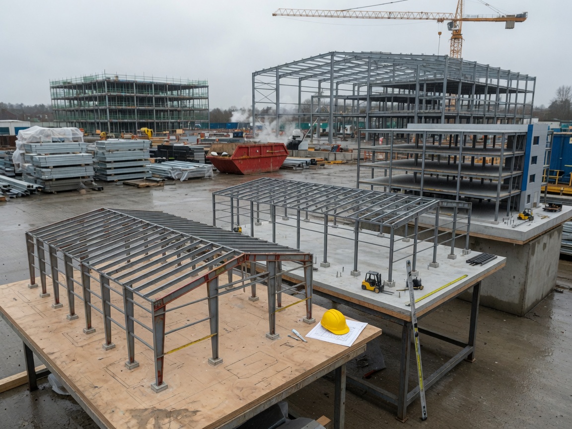 Steel structure designs: practical guide to types, materials, and modern applications