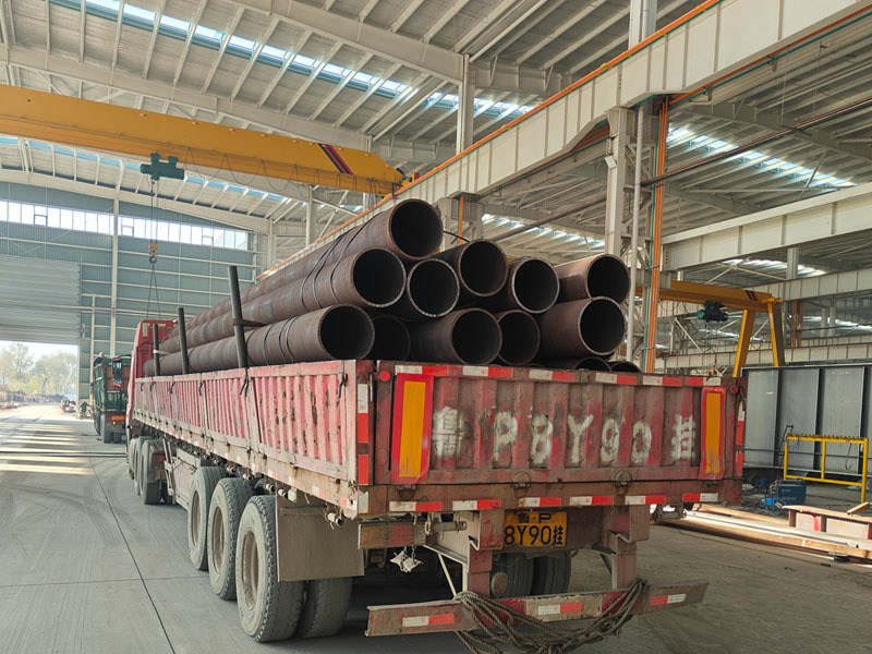 Steel Structure Components Shipped from Our Factory