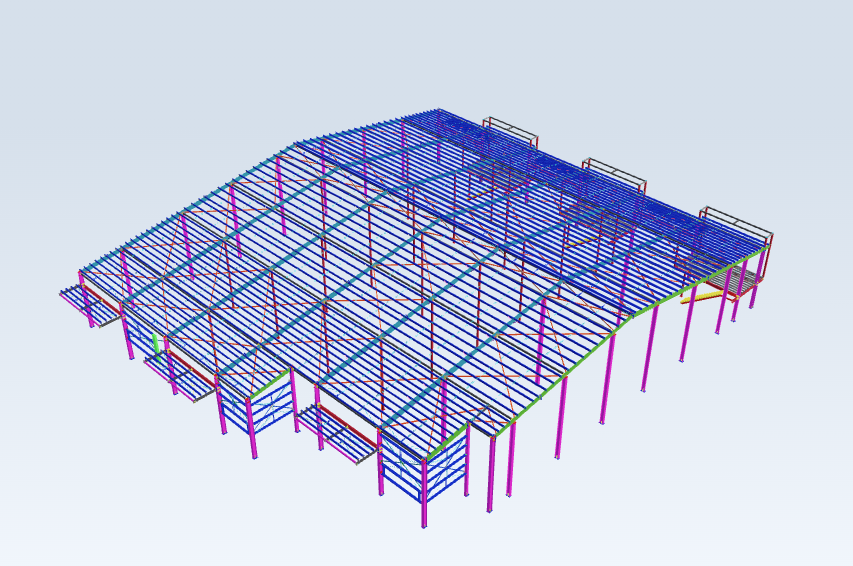 Autocare Warehouse Steel Structure Project